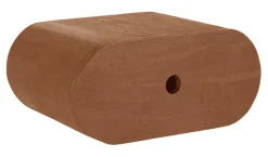 Zwevend Nachtkastje Rise Mangohout, Met 1 lade