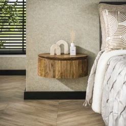 Zwevend Rond Nachtkastje Sharmila Mangohout, Met 1 lade