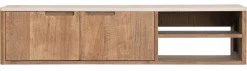 Zwevend TV-meubel Bliss Mortex Teakhout